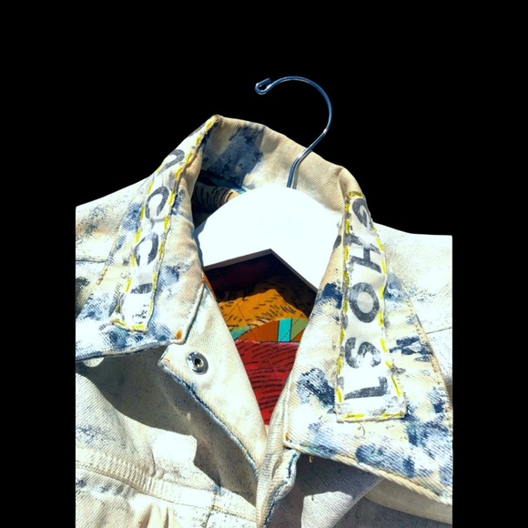 Gucci Trouble Andrew Gucci Ghost Runway Collaboration Logo Denim Mink Fur Jacket - Picture 7 of 17